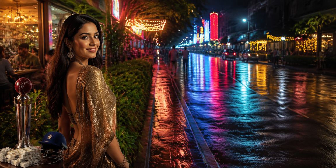 ঢাকায় একটি চা বাগানে একজন ব্যবহারকারী মোবাইলে ক্রিকেট বেটিং উপভোগ করছেন